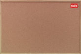 Nobo Classic Cork Noticeboard Oak Wood Frame 1200x900mm 37639004 DD